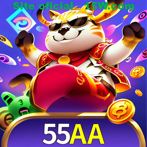 Imagem promocional da 55AA mostrando a plataforma e suas vantagens